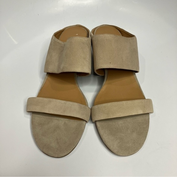 Franco Sarto tower block Heel sandals tan size 11 - Picture 2 of 7